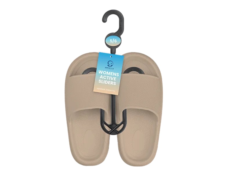 Wholesale Womens Active Sliders - Assorted Sizes Wholesale Womens Active Sliders - Assorted Sizes