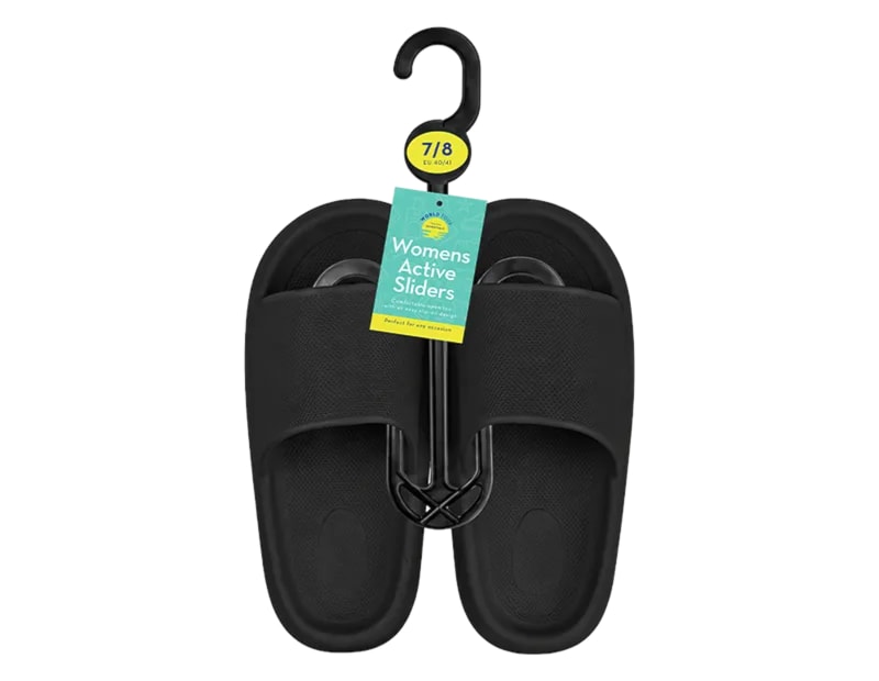 Wholesale Womens Active Sliders - Assorted Sizes Wholesale Womens Active Sliders - Assorted Sizes