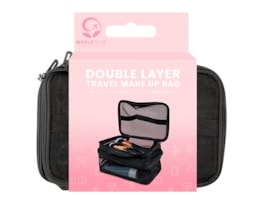 Wholesale Double Layer Travel Make Up Bag CDU