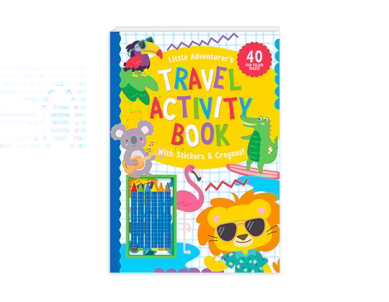 Wholesale Travel A4 Activity Book 40 Page CDU Wholesale Travel A4 Activity Book 40 Page CDU