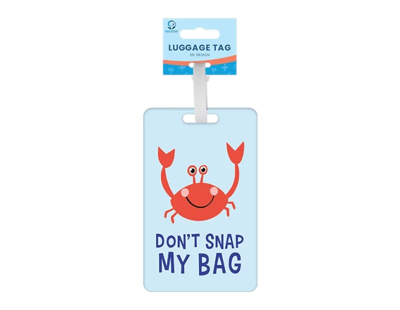 Wholesale Kids PVC Luggage Tag
