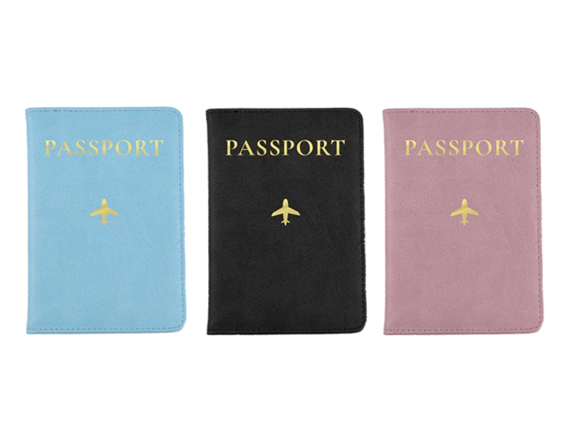 Wholesale Foil PU Leather Passport Cover CDU Wholesale Foil PU Leather Passport Cover CDU