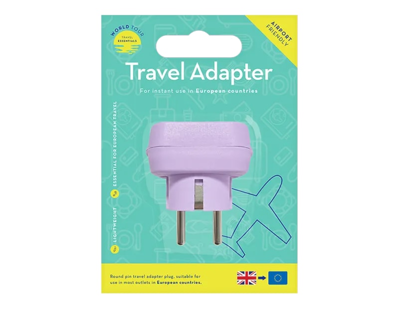 Wholesale Travel Adaptor UK to EU Wholesale Travel Adaptor UK to EU