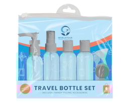 Wholesale Travel Bottle Set 8pc Wholesale Travel Bottle Set 8pc
