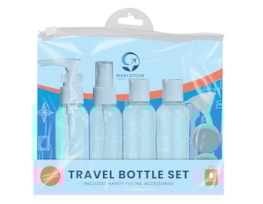 Wholesale Travel Bottle Set 8pc Wholesale Travel Bottle Set 8pc