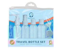 Wholesale Travel Bottle Set 8pc Wholesale Travel Bottle Set 8pc
