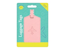 Wholesale PU Leather Print Travel Luggage Tag