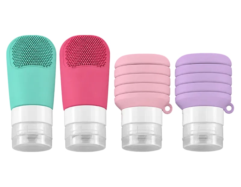 Wholesale Travel Silicone Bottle Set Wholesale Travel Silicone Bottle Set