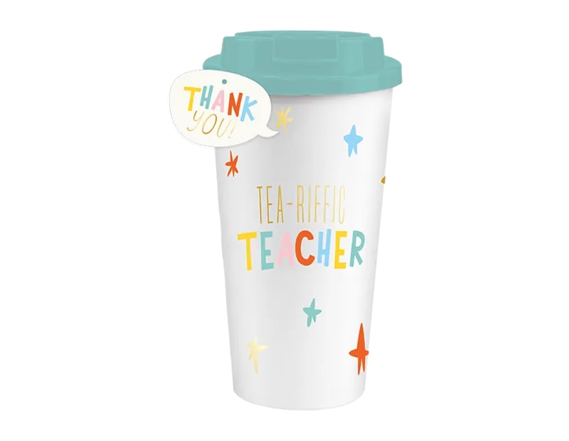 Wholesale Teacher Travel Plastic Mug Wholesale Teacher Travel Plastic Mug