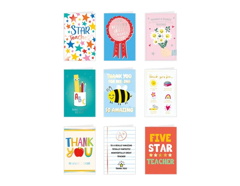 Wholesale Thank You Teacher Card CDU Wholesale Thank You Teacher Card CDU