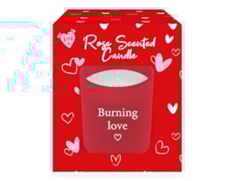 Wholesale Valentine's Day Vanilla & Rose Scented Candles Wholesale Valentine's Day Vanilla & Rose Scented Candles