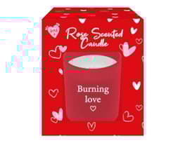 Wholesale Valentine's Day Vanilla & Rose Scented Candles Wholesale Valentine's Day Vanilla & Rose Scented Candles