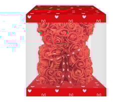 Wholesale Valentine Foam Rose Bear Wholesale Valentine Foam Rose Bear