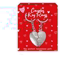 Wholesale Twin Heart Couples Key Ring CDU Wholesale Twin Heart Couples Key Ring CDU