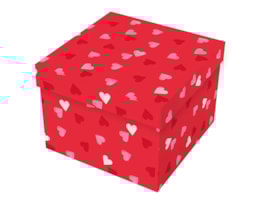 Wholesale Valentine's Day Square Gift Box