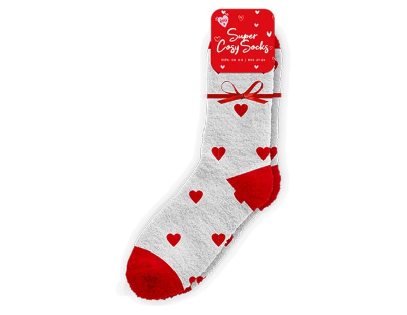 Wholesale Valentine's Ladies Cosy socks Wholesale Valentine's Ladies Cosy socks