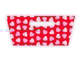 Wholesale Valentines Printed Hamper Tray