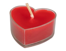 Wholesale Heart shaped tealights 8pk Wholesale Heart shaped tealights 8pk