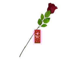 Wholesale Valentines Artificial Rose 42cm in CDU