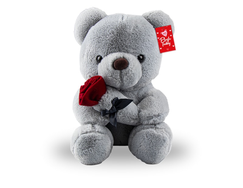 Wholesale Valentine's Plush Teddy with Rose Wholesale Valentine's Plush Teddy with Rose