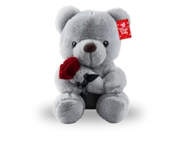Wholesale Valentine's Plush Teddy with Rose