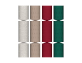 Wholesale Traditional Glittered Luxury Crackers 14" 6pk Wholesale Traditional Glittered Luxury Crackers 14" 6pk