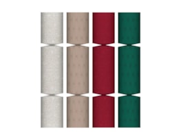 Wholesale Traditional Glittered Luxury Crackers 14" 6pk Wholesale Traditional Glittered Luxury Crackers 14" 6pk