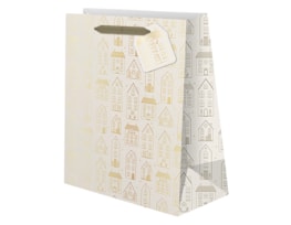 Wholesale Christmas Traditional Luxury Medium Gift Bag Wholesale Christmas Traditional Luxury Medium Gift Bag