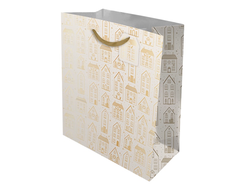 Wholesale Christmas Traditional Luxury Medium Gift Bag Wholesale Christmas Traditional Luxury Medium Gift Bag