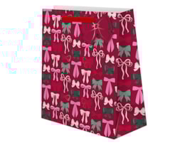 Wholesale Christmas Traditional Luxury Medium Gift Bag