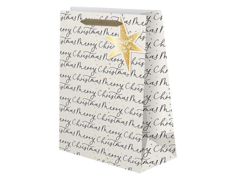 Wholesale Christmas Traditional Luxury XL Gift Bag Wholesale Christmas Traditional Luxury XL Gift Bag