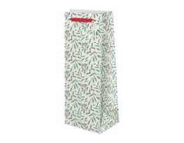 Wholesale Christmas Luxury Foiled Bottle Bag |Bulk Buy Christmas Gift Bags & Box