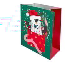 Wholesale Christmas Cute Luxury Medium Gift bag | Bulk Buy Christmas Gift bags.