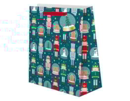 Wholesale Christmas Cute Luxury Medium Gift bag | Bulk Buy Christmas Gift bags.