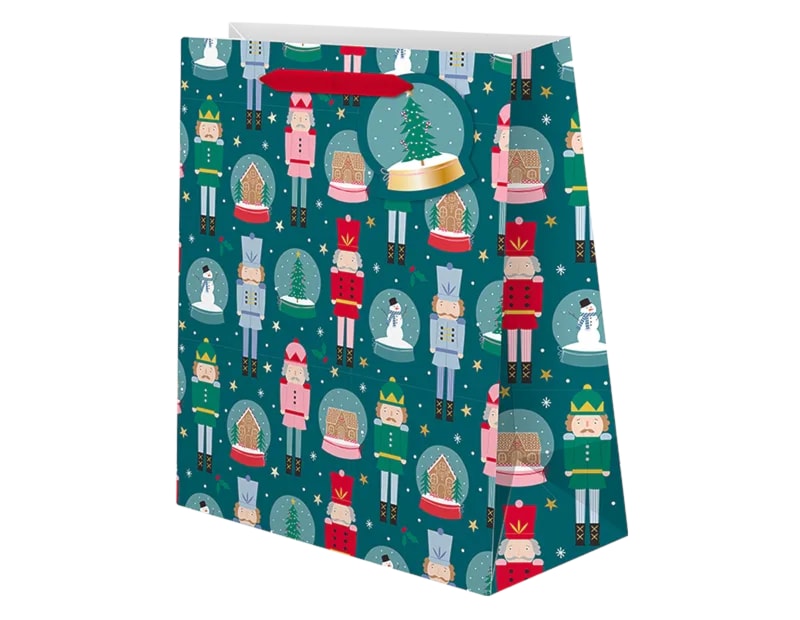 Wholesale Christmas Cute Luxury Medium Gift bag | Bulk Buy Christmas Gift bags.