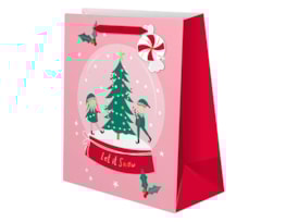 Wholesale Christmas Cute Luxury Medium Gift bag | Bulk Buy Christmas Gift bags.