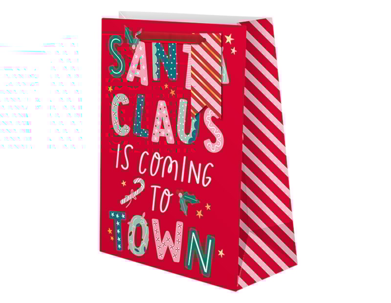 Wholesale Christmas Cute Luxury XL Gift Bag | Bulk Buy Christmas Gift Bags