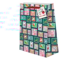 Wholesale Christmas Cute Luxury XL Gift Bag | Bulk Buy Christmas Gift Bags