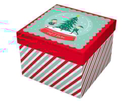 Wholesale Christmas Square Gift Box
