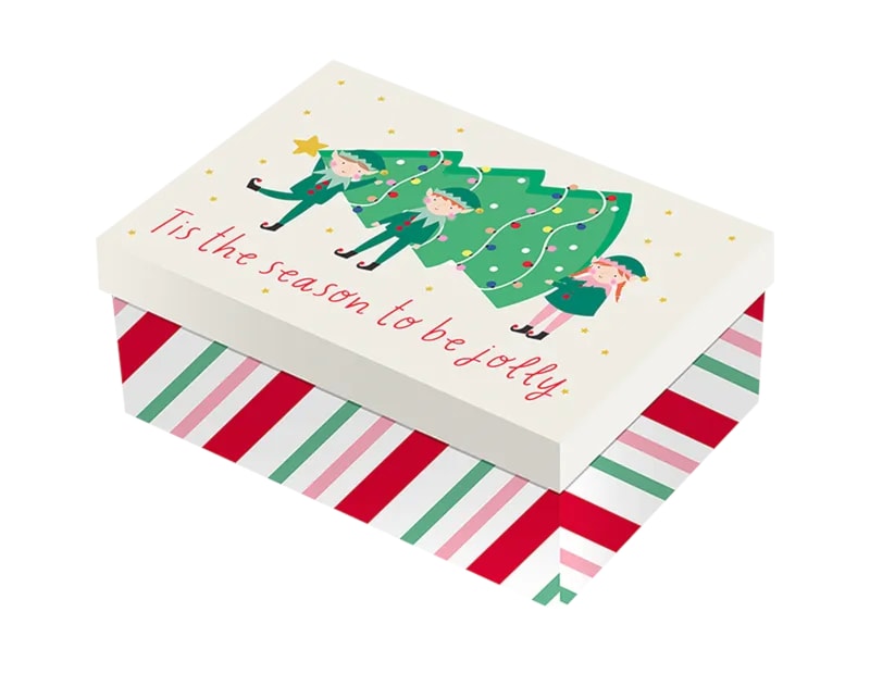 Wholesale Christmas Rectangle Gift Box