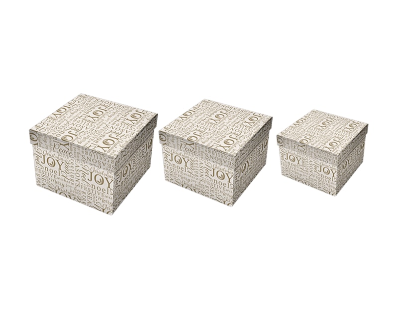 Wholesale Printed Gift Box Set 3pk Wholesale Printed Gift Box Set 3pk