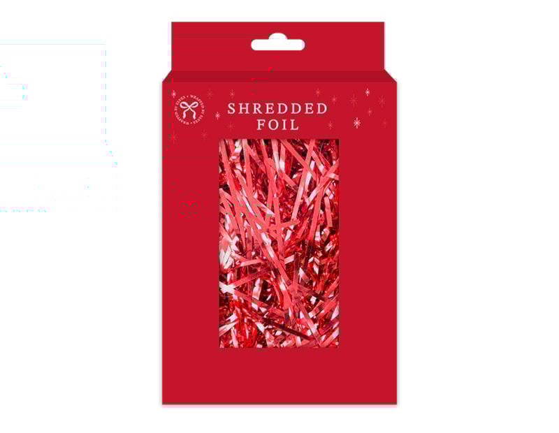 Wholesale Shredded Foil | Bulk Buy Christmas Gift Wrap