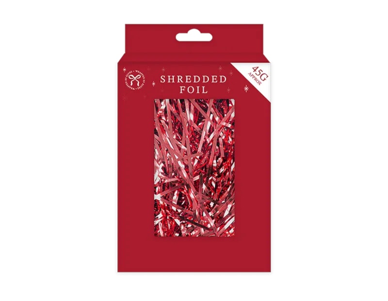 Wholesale Shredded Foil | Bulk Buy Christmas Gift Wrap