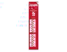 Wholesale Candy Cane Lane Gift Wrap Set 4pk CDU Wholesale Candy Cane Lane Gift Wrap Set 4pk CDU