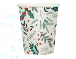 Wholesale Christmas Printed Paper Cups 20pk Wholesale Christmas Printed Paper Cups 20pk