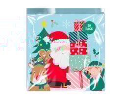 Wholesale Christmas Kids Printed 3 Ply Napkins 20pk CDU