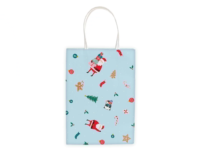 Wholesale Christmas Kids Printed Paper Treat Bags 10pk Wholesale Christmas Kids Printed Paper Treat Bags 10pk