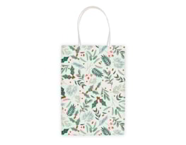 Wholesale Christmas Printed Paper Treat Bags 10pk