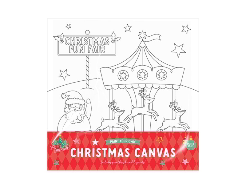Wholesale Christmas Colour In Your Own Canvas CDU