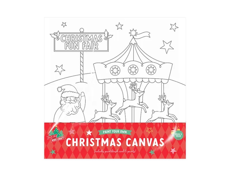 Wholesale Christmas Colour In Your Own Canvas CDU Wholesale Christmas Colour In Your Own Canvas CDU